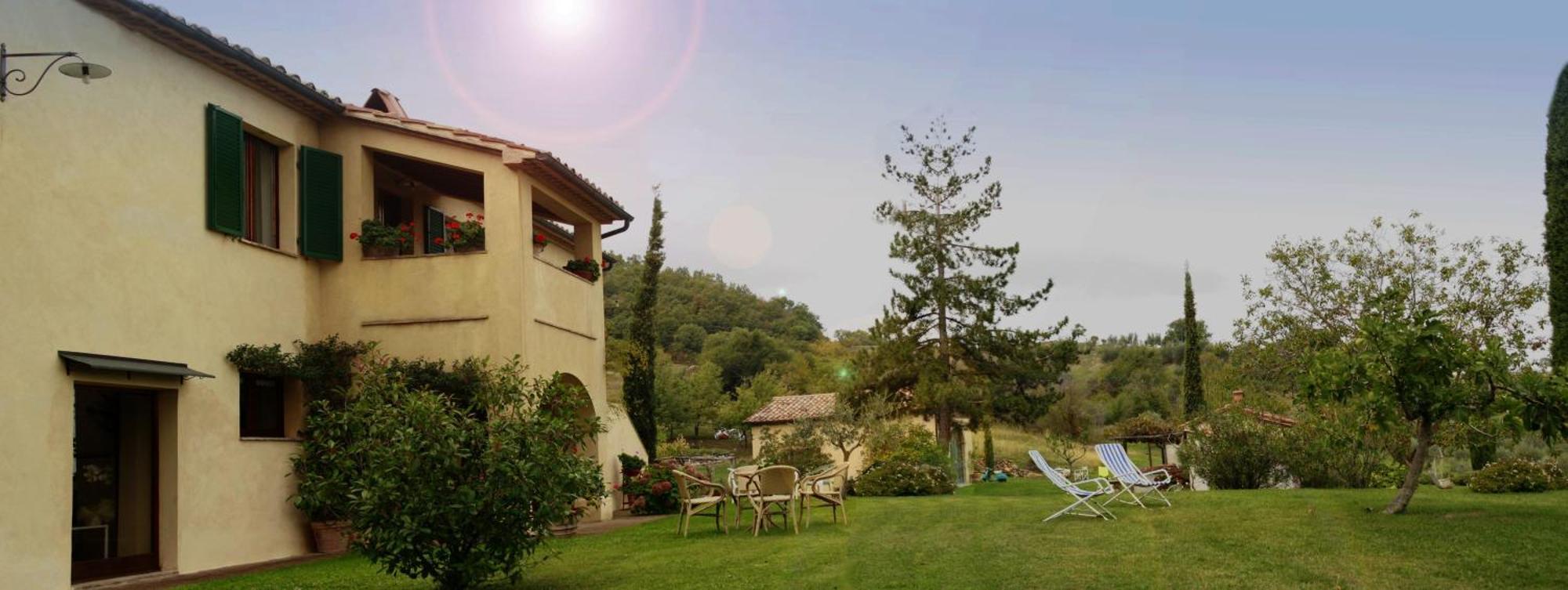 Le Rogheta Villa Campiglia dʼOrcia Eksteriør billede