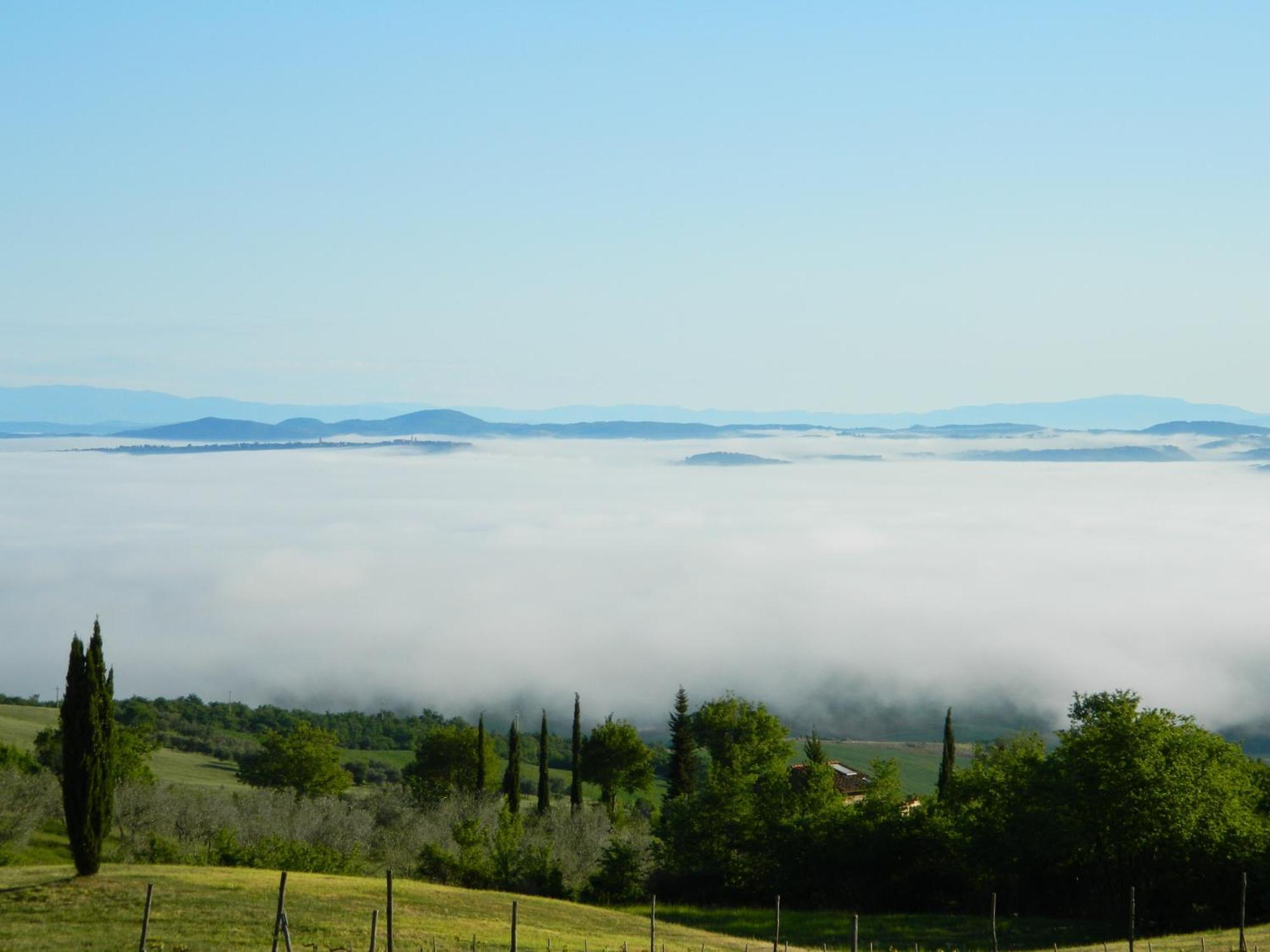 Le Rogheta Villa Campiglia dʼOrcia Eksteriør billede