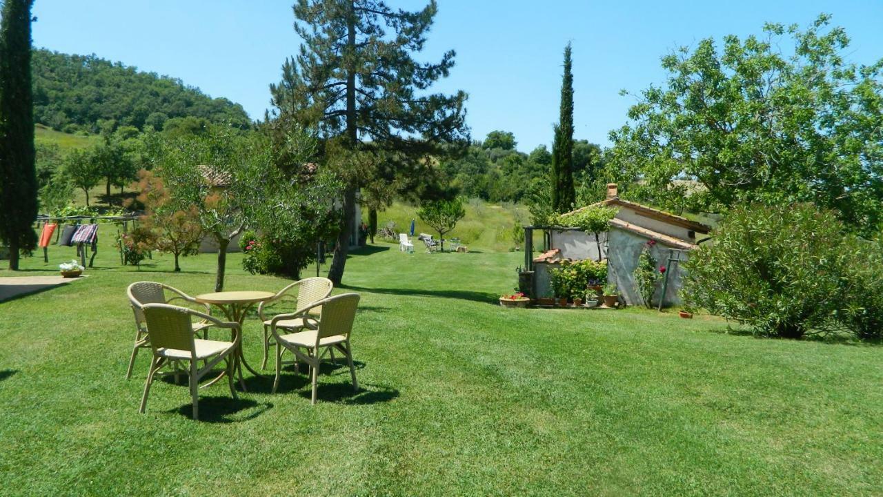 Le Rogheta Villa Campiglia dʼOrcia Eksteriør billede